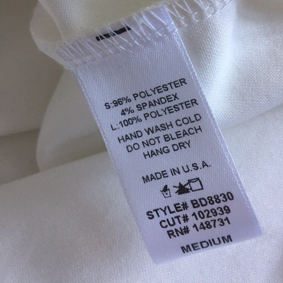 blue blush white dress - Picture 4 of 4